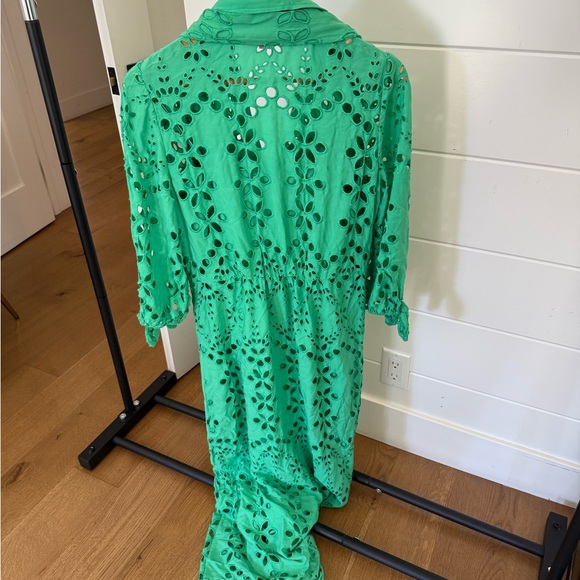 Lilly Pulitzer Amrita Eyelet Midi Dress new condition. Size  6 - Picture 11 of 11